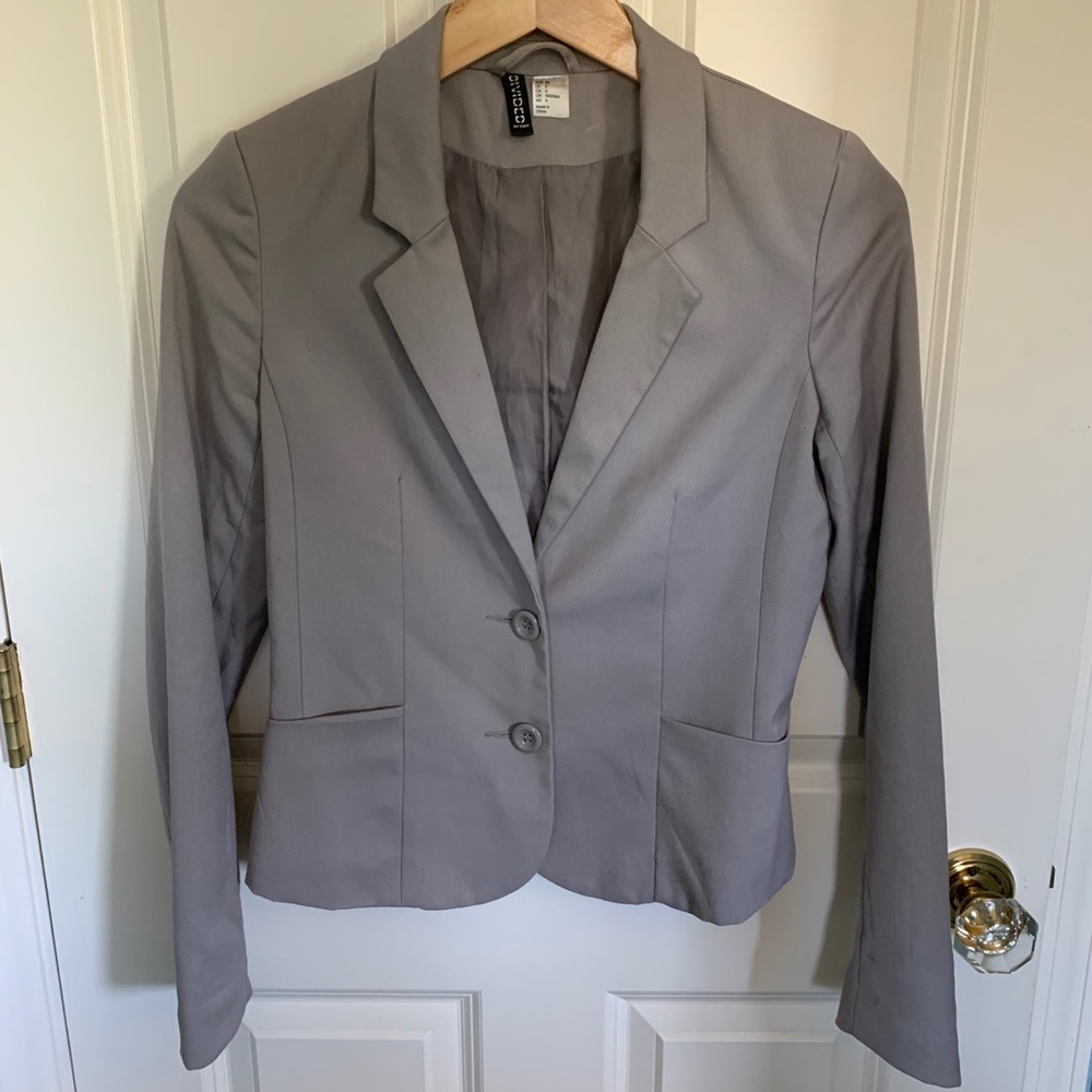 H&M Grey Blaser